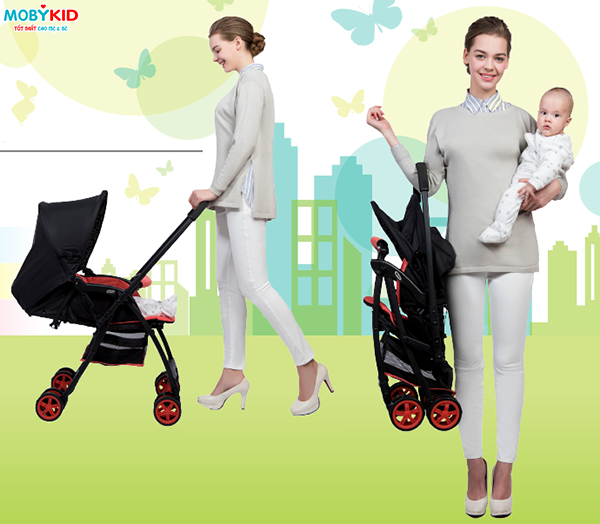 Mẹ nên mua xe đẩy em bé 1 chiều hay 2 chiều? Xe đẩy hãng nào tốt nhất hiện nay 2020?