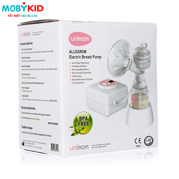 Review máy hút sữa Unimom Allegro có tốt không?