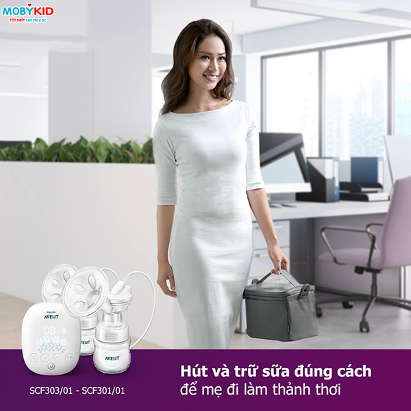 So sánh máy hút sữa điện đôi Philips Avent Hoa tuyết và Medela Swing Maxi Flex?