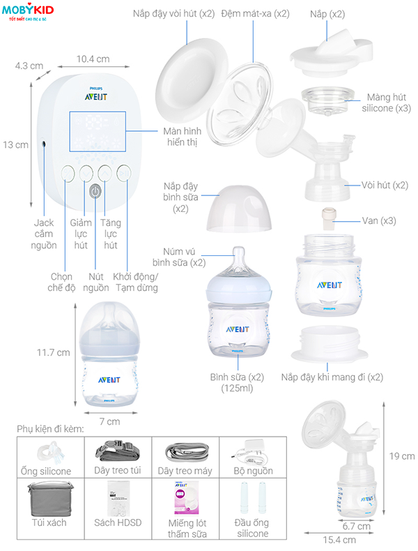 So sánh máy hút sữa Philips Avent và Medela, nên mua loại nào?