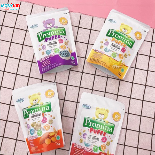 Bánh ăn dặm Promina Puff có tốt cho bé hay không? Mách mẹ địa chỉ mua bánh ăn dặm chính hãng