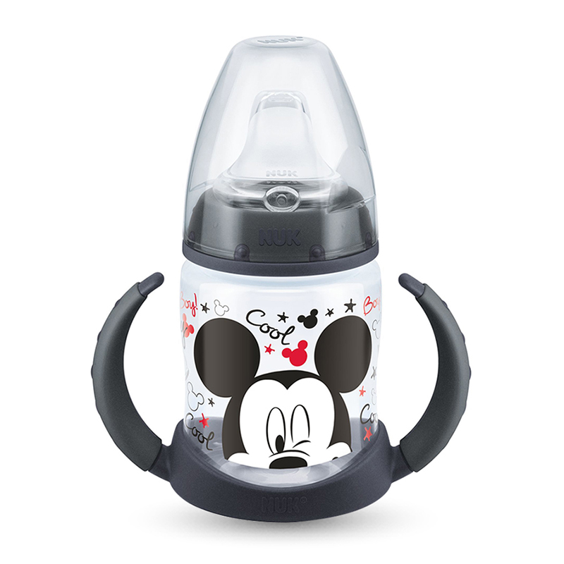 Bình tập uống NUK PP Mickey 150ml màu đen