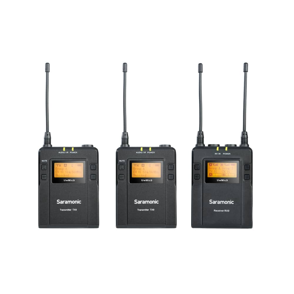 Bộ Micro Không Dây Saramonic UwMic9 Kit2