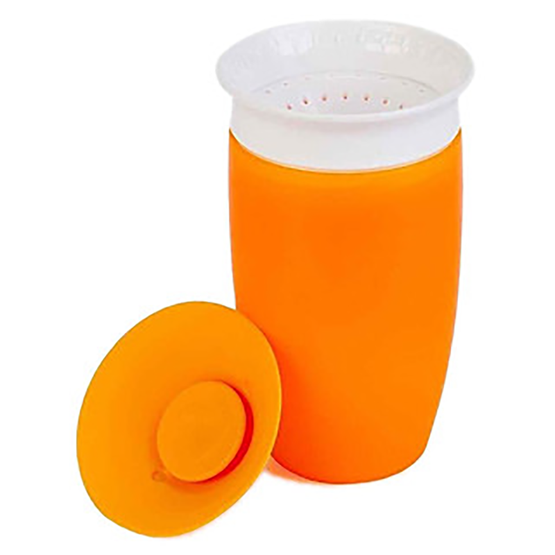 Cốc tập uống 360 độ lớn Munchkin 296ml màu cam