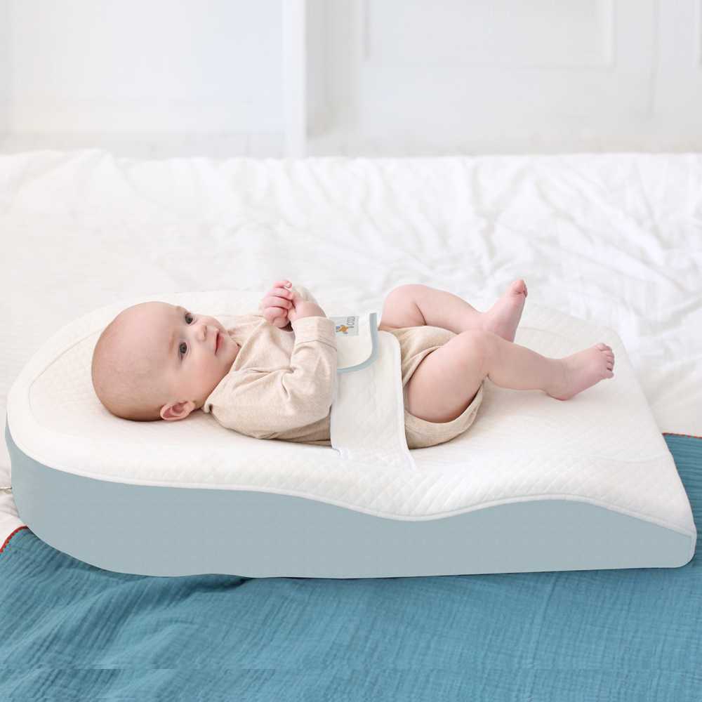 Đệm ngủ đúng tư thế và chống trào ngược Coza LITE - Màu Xanh Dương