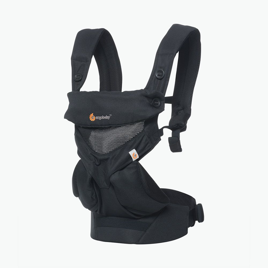 Địu cho bé Ergobaby 360 Cool Air Mesh – Onyx Black