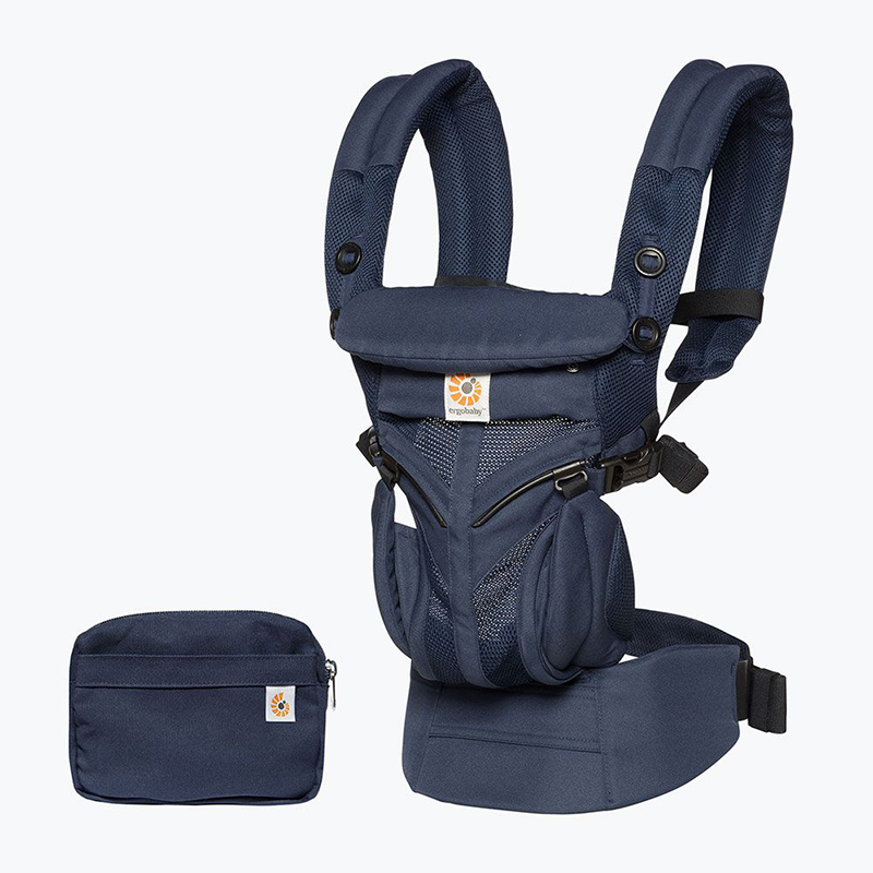 Địu cho bé Ergobaby Omni 360 Cool Air Mesh – Midnight Blue