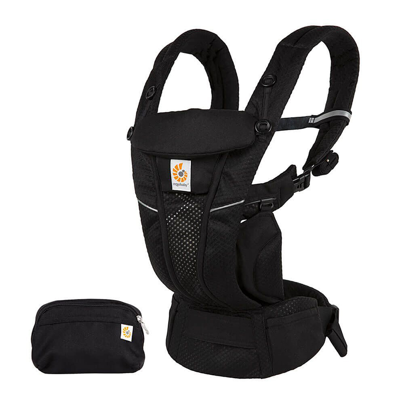 Địu cho bé Ergobaby Omni Breeze – Onyx Black