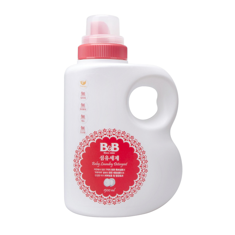 Dung dịch giặt quần áo Em Bé B&B - Chai 1500ml