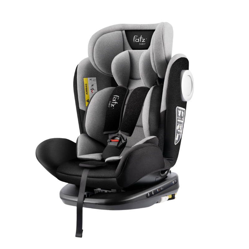 Ghế Ngồi Ô Tô An Toàn Cho Bé Xoay 360 Độ Có Isofix Và Top TETHER299 Fatzbaby Protect 1