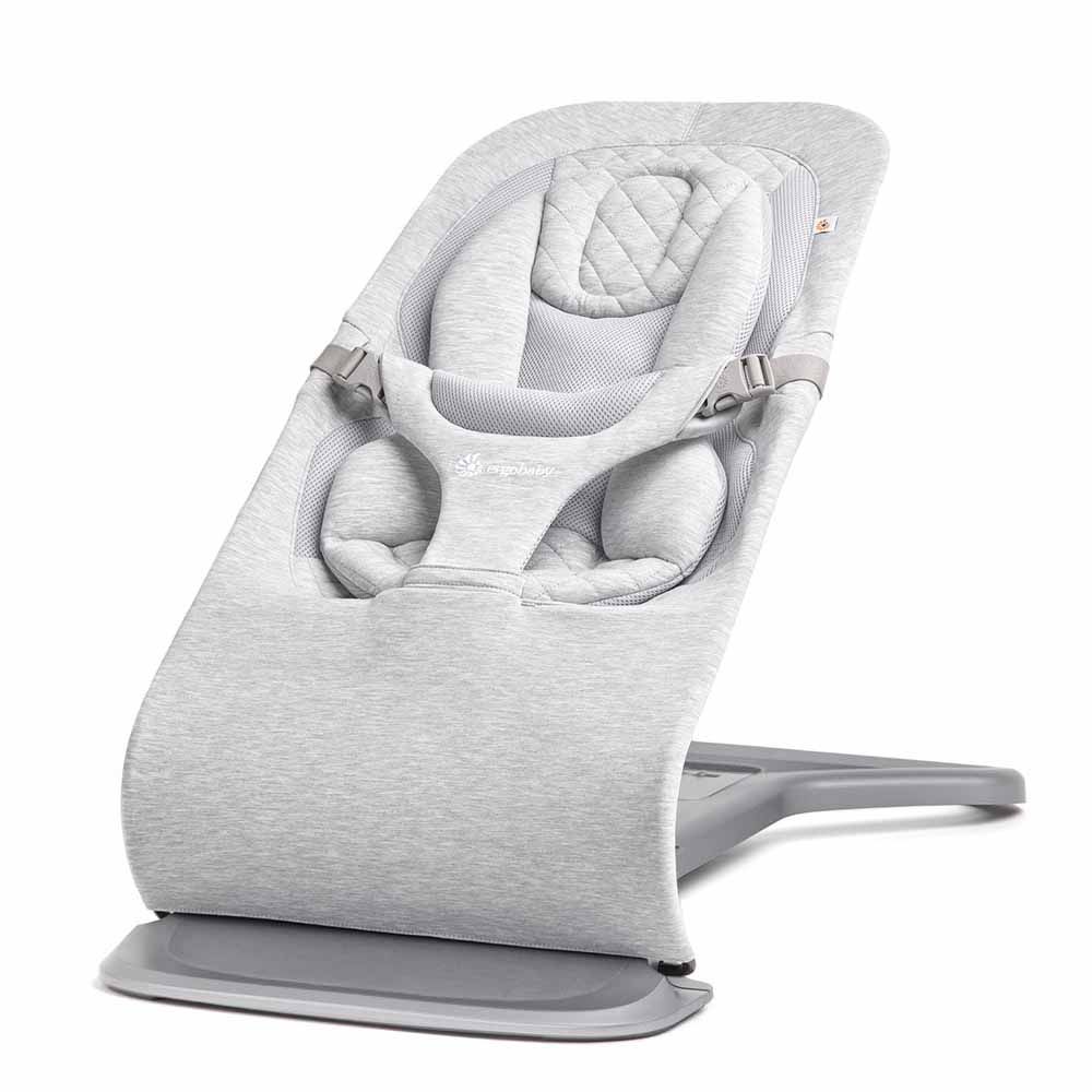 Ghế Rung Cho Bé 3 Trong 1 Ergobaby Evolve Bouncer – Light Grey