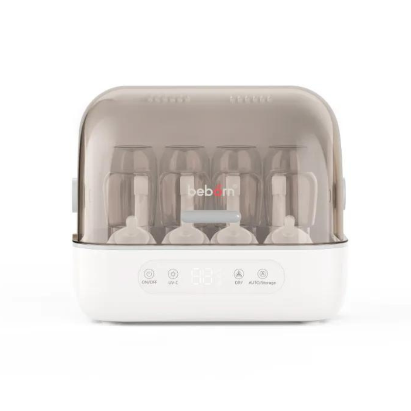 Máy Úp Bình Sữa, Tiệt Trùng UVC, Sấy Khô Và Bảo Quản Beborn SB02