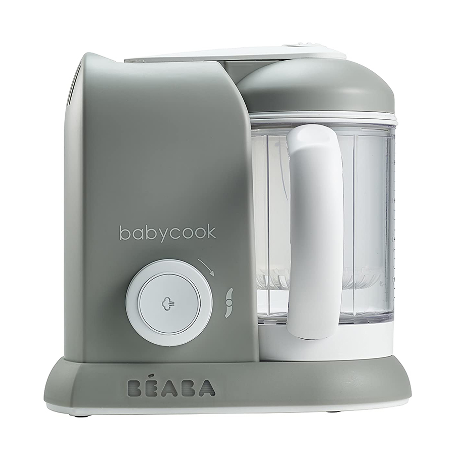 Máy xay hấp đa năng 4in1 BéaBa Babycook Màu ghi Cloud