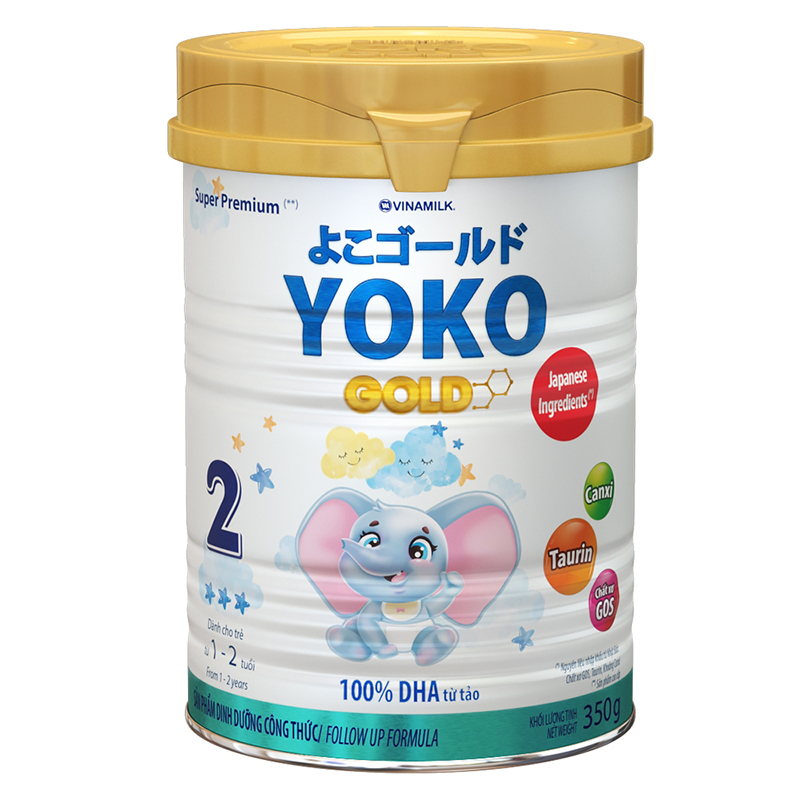Sữa bột Vinamilk Yoko Gold 2 350g (1-2 tuổi)