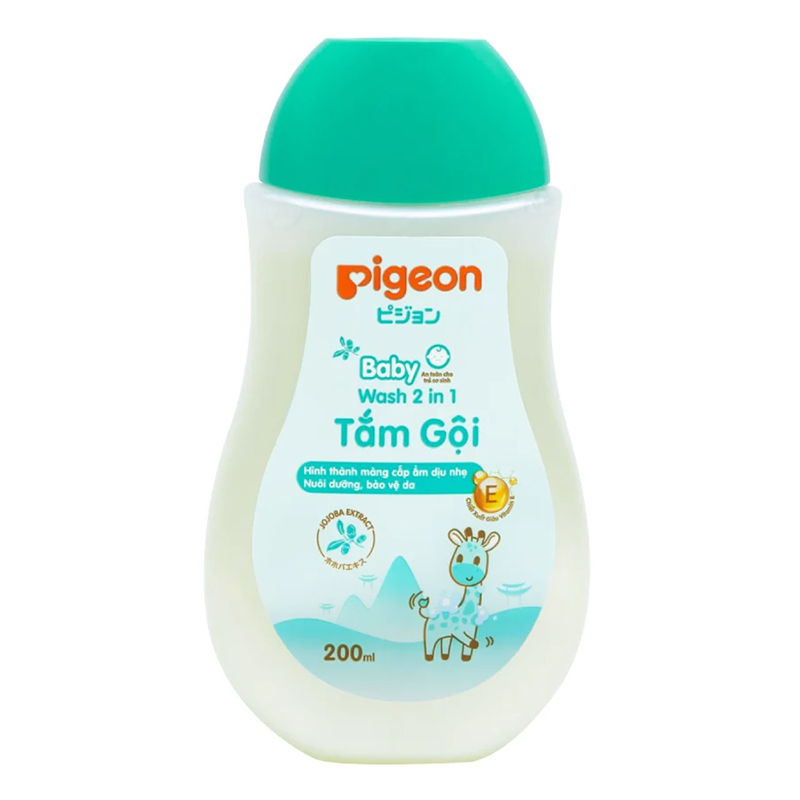 Tắm Gội Dịu Nhẹ Pigeon Hương Jojoba 200ml