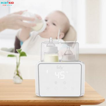 5 lý do tại sao mẹ nên sử dụng máy hâm và tiệt trùng bình sữa