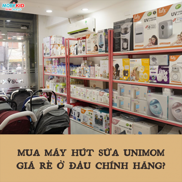 Mua máy hút sữa Unimom giá rẻ ở đâu chính hãng?