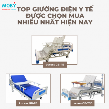 Top Giường Điện Y Tế Được Chọn Mua Nhiều Nhất Hiện Nay