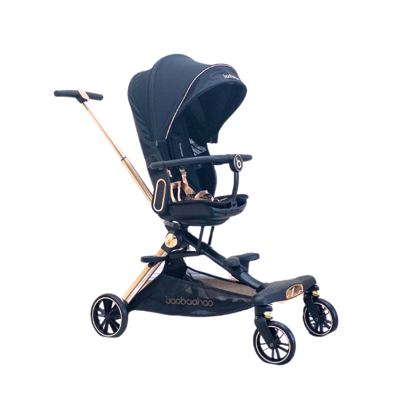 Xe Đẩy Trẻ Em Baobaohao V16 - Màu Đen