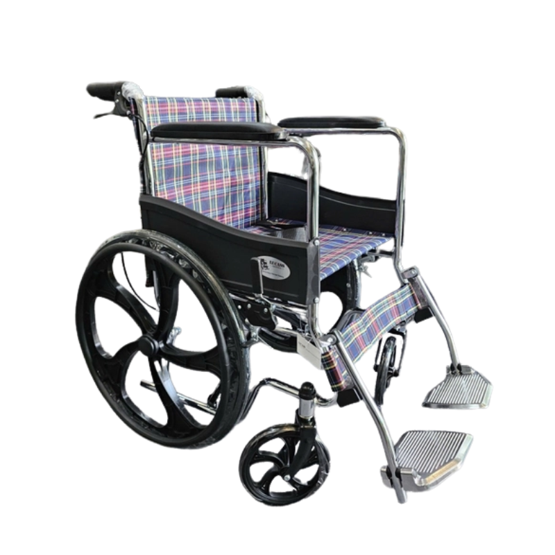 Xe Lăn Nâng Hạ Chân Có Thắng Bánh Mâm Lucass X-96 Hà Nội