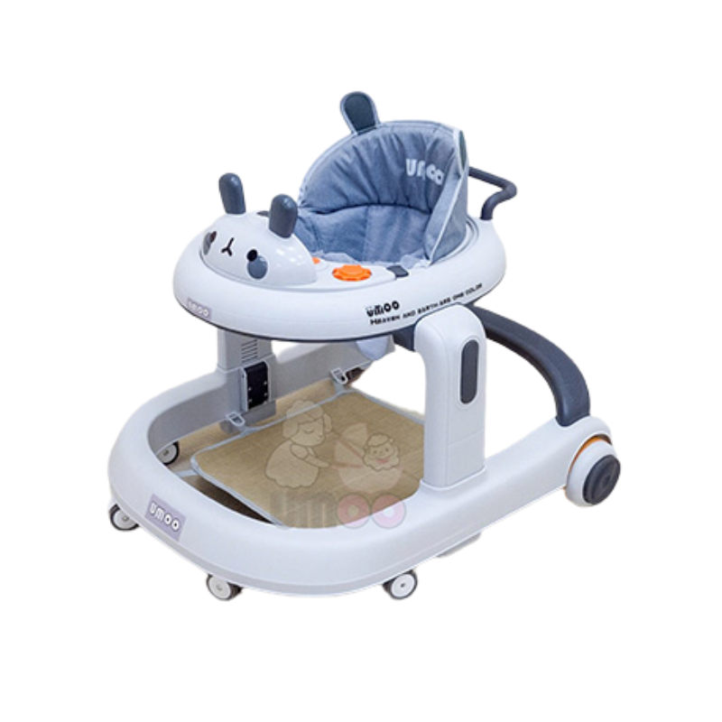 Xe Tập Đi Thỏ Đa Năng UM-02190 - Màu xám