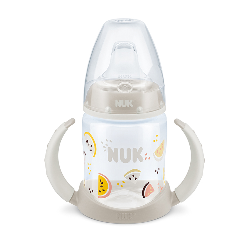 Bình tập uống NUK PP 150ml màu kem