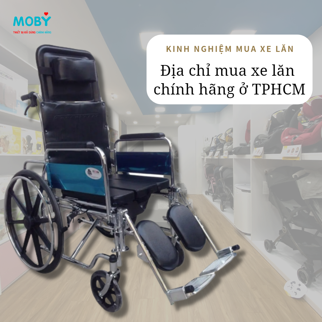 Địa chỉ mua xe lăn chính hãng uy tín giá rẻ ở TPHCM