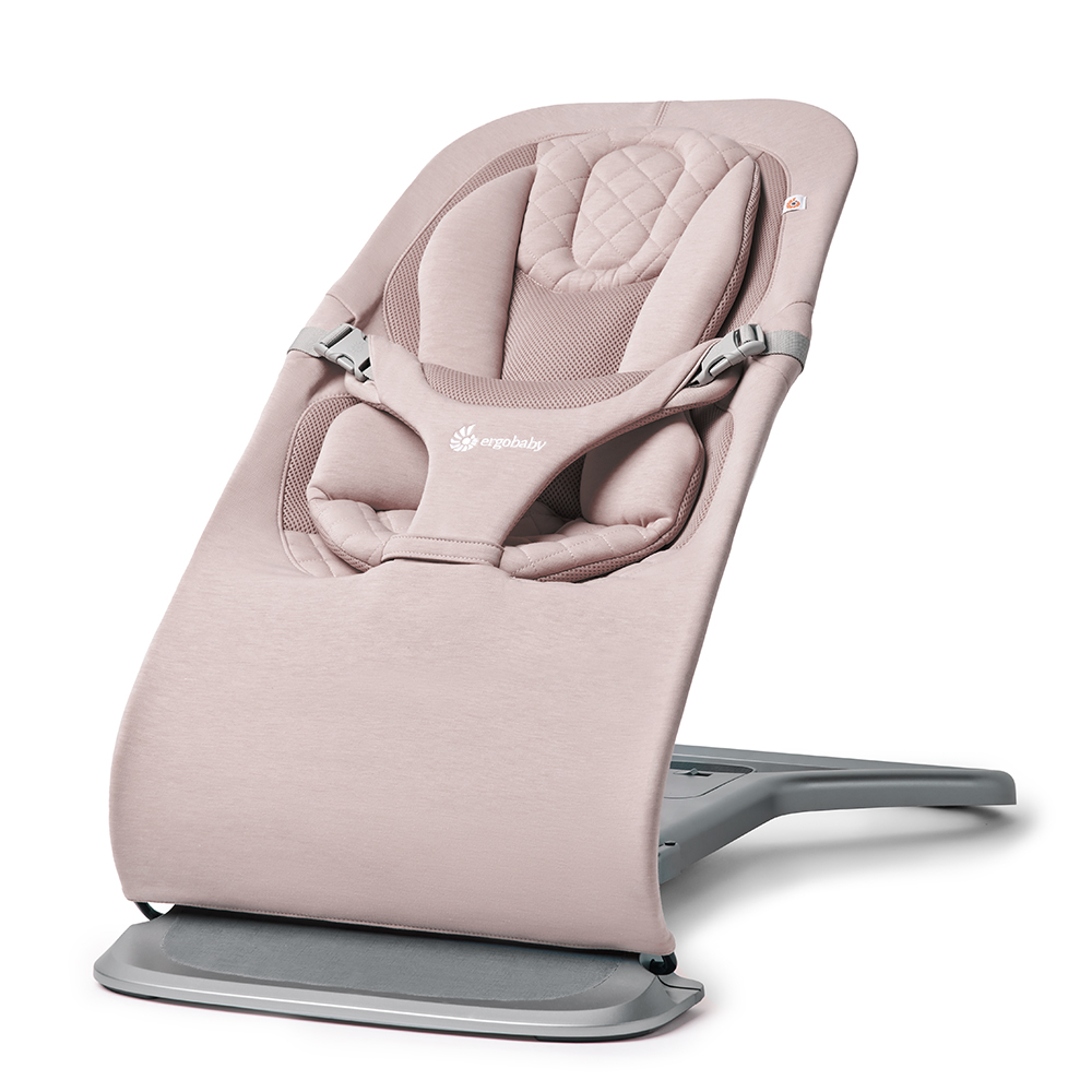 Ghế Rung Cho Bé 3 Trong 1 Ergobaby Evolve Bouncer – Blush Pink