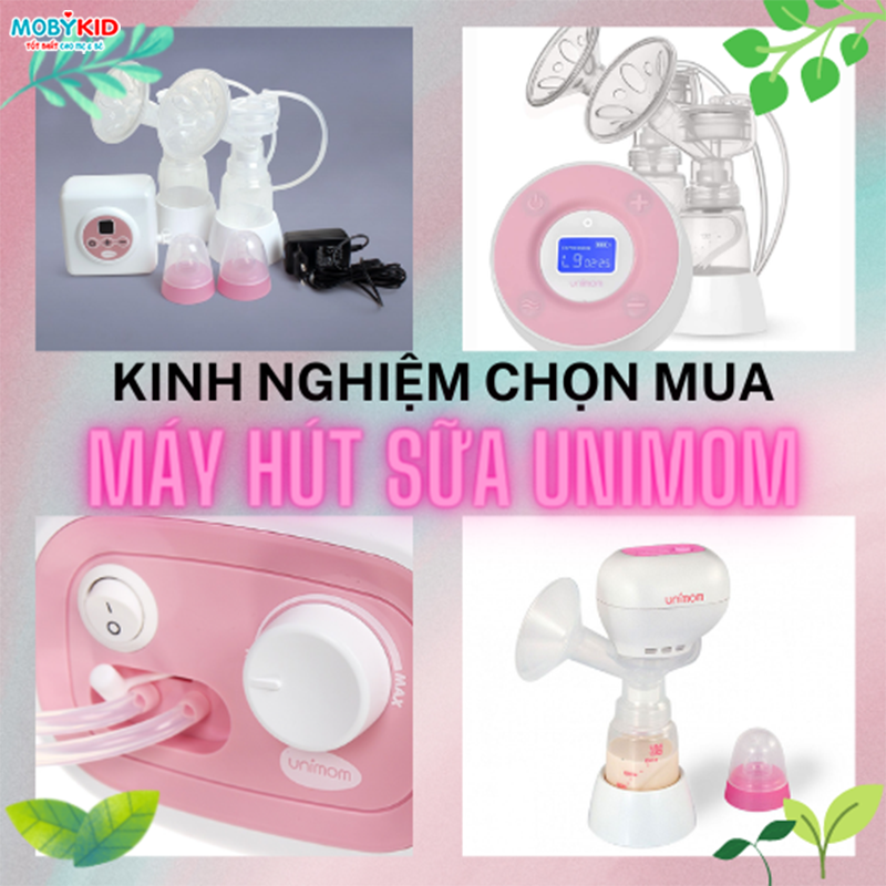 Kinh nghiệm mua máy hút sữa Unimom cực đơn giản mẹ nên bỏ túi ngay