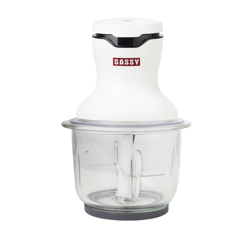 Máy xay thịt 4 lưỡi dao - Máy xay đa năng SASSY HR-618 W (Trắng)