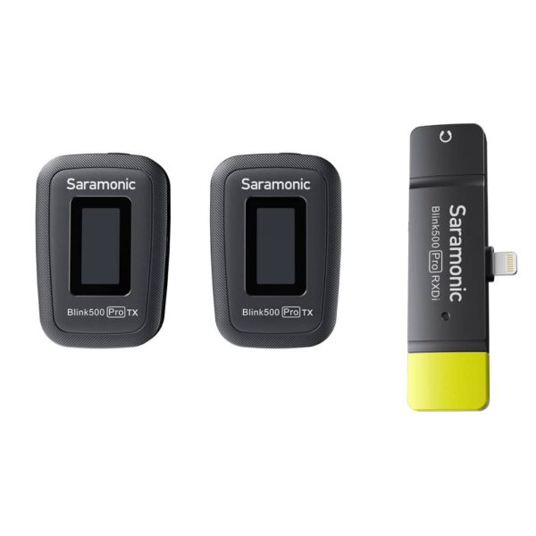 Micro Thu Âm Không Dây Saramonic Blink500 Pro B4 Cho Thiết Bị iOS