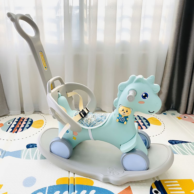 Ngựa Holla 3in1 vương miện màu xanh