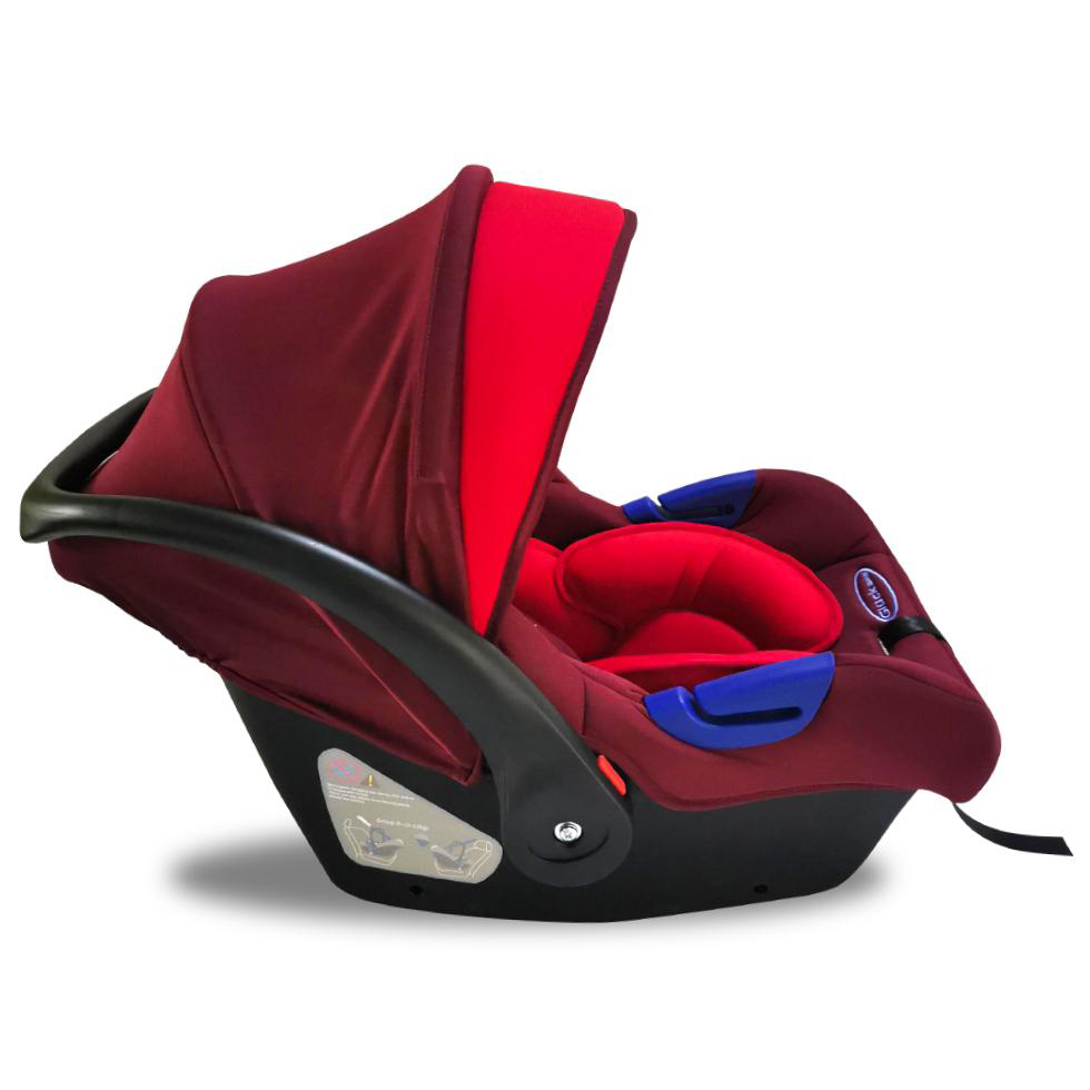 Nôi xách tay Gluck Baby ZY-07 - màu đỏ