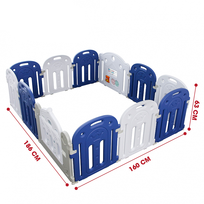 Quây Vương Miện Toyshouse Size L (186*160*63cm) - Màu Xanh - WM19002
