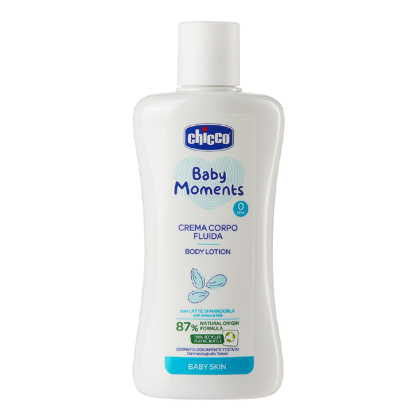 Sữa Dưỡng Thể Chiết Xuất Hạnh Nhân Chicco 0M+ 200ml