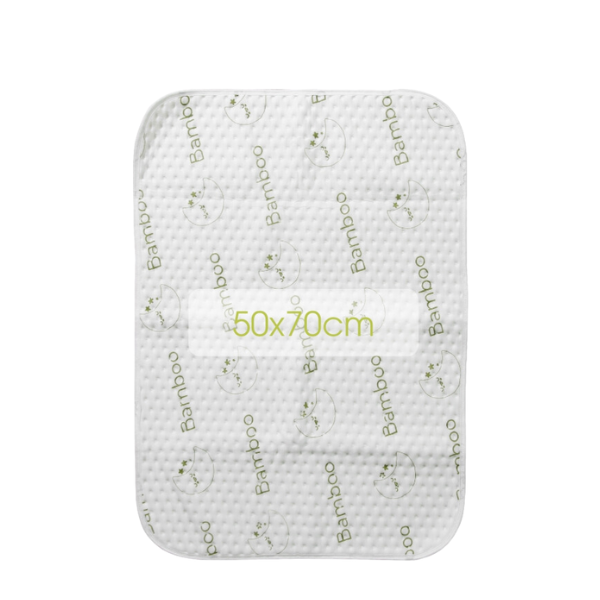 Tấm Lót Chống Thấm Thay Tã Cho Bé 4 Lớp Vải Sợi Tre Bamboo Comfybaby PAD10-S-2022, Size 50x70cm