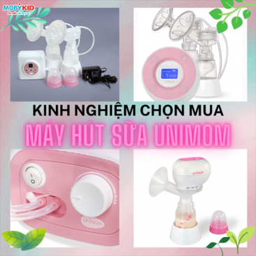 Kinh nghiệm mua máy hút sữa Unimom cực đơn giản mẹ nên bỏ túi ngay