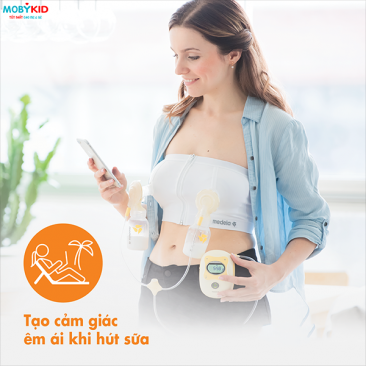 Review Top 3 máy hút sữa điện đôi Medela Thuỵ Sỹ tốt hút sữa êm ái với lực hút mạnh và sâu