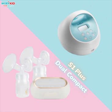 So sánh máy hút sữa Spectra Dual Compact và S1 Plus?
