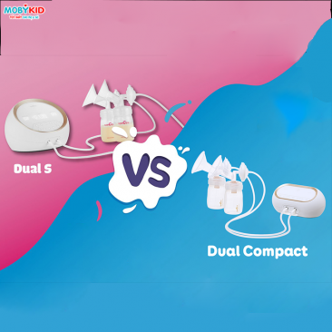 So sánh máy hút sữa Spectra Dual Compact và Spectra Dual S