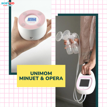 So sánh máy hút sữa Unimom Minuet và Unimom Opera