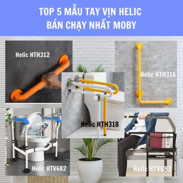 Top 5 Mẫu Tay Vịn Helic Bán Chạy Nhất Tại Moby