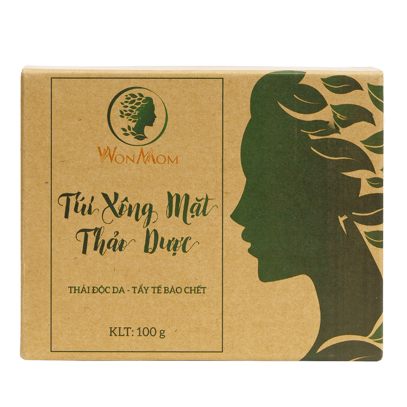 Túi xông mặt thảo dược Wonmom 100g