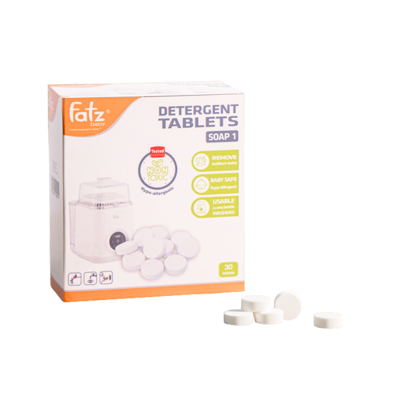Viên Rửa Bình Sữa Fatzbaby Soap 1