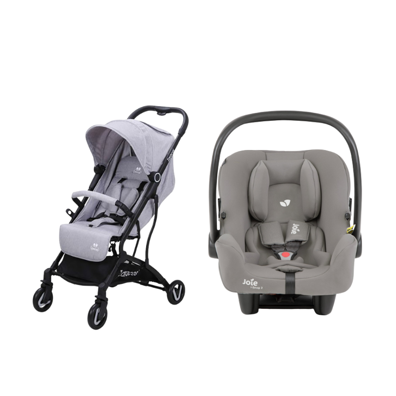 Xe đẩy cho bé Zaracos NORIO 9026 + Ghế Ngồi Ô Tô Trẻ Em Joie i-Snug 2 Pebble