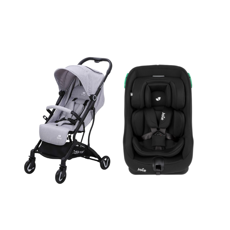 Xe đẩy cho bé Zaracos NORIO 9026 + Ghế Ngồi Ô Tô Trẻ Em Joie Steadi R129 Shale