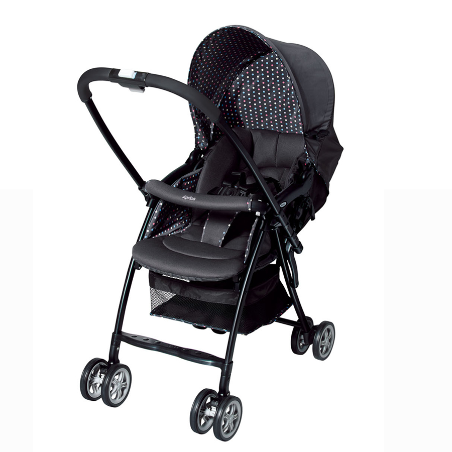 Xe đẩy trẻ em 2 chiều Aprica Karoon Black (đen)