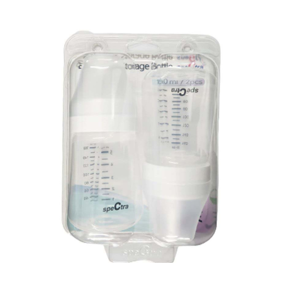 Bộ 2 Bình sữa Spectra cổ rộng 160ml