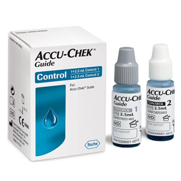 Bộ Dung Dịch Chứng 2 Mức Nồng Độ Dùng Cho Máy Accu-Chek Guide