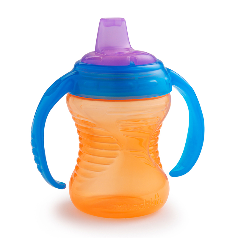 Cốc tập uống có tay cầm MG Munchkin 237ml màu cam